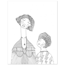 Load image into Gallery viewer, Mama & Me Art Print by Justina Blakeney®