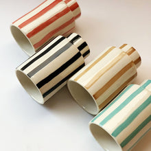 Load image into Gallery viewer, Kaya Striped Ceramic Cups by Justina Blakeney®