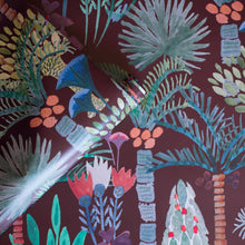 Load image into Gallery viewer, Phoenix Wallpaper in Vino by Justina Blakeney®