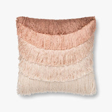 Load image into Gallery viewer, Blush Ombré Fringe Pillow by Justina Blakeney® X Loloi