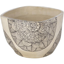 Load image into Gallery viewer, Painted Clay Planter
