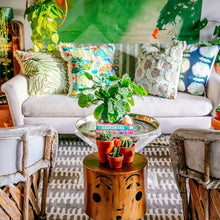 Load image into Gallery viewer, Palm Tree Fringe Pillow by Justina Blakeney® X Loloi
