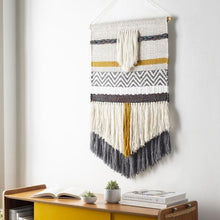 Load image into Gallery viewer, Gold Chevron Wall Hanging
